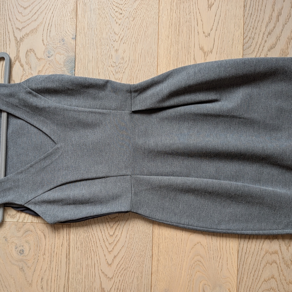 Armani Exchange Charcoal Mini Dress